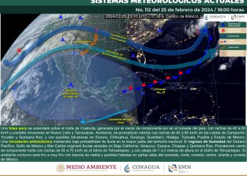 Persistirá una línea seca en el norte y noreste del país