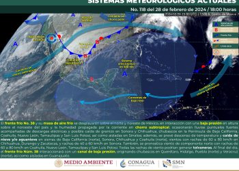 SMN prevé ambiente frío en el noroeste, norte y noreste del país