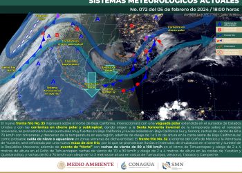 La sexta tormenta invernal y el frente frío 33 provocarán ambiente muy frío, te contamos dónde