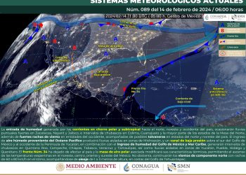 SMN prevé lluvias fuertes en Zacatecas, Nayarit y Jalisco