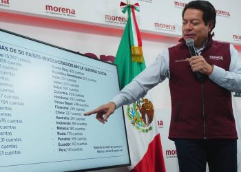 Mario Delgado denuncia campaña de desprestigio en redes sociales contra Claudia Sheinbaum