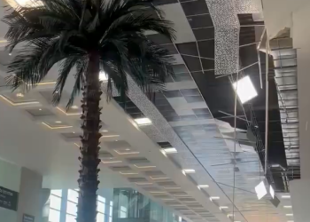 Se caen los plafones del nuevo aeropuerto Felipe Ángeles