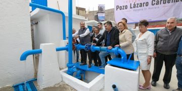 Inauguran pozo en la Colonia Lázaro Cárdenas, llevará agua a 7 mil atizapenses