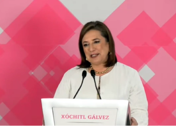Conmina Xóchitl Gálvez al presidente AMLO a investigar huachicol de Estados Unidos a México