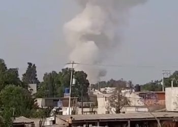 Un lesionado por explosión de polvorín en Tultepec