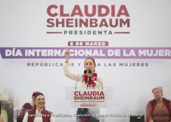Sheinbaum destaca el “símbolo” que representa una mujer como presidenta de México