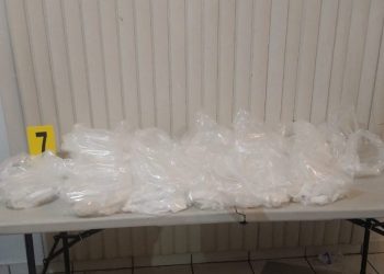 La FGR catea narco-domicilio en Mexicali, aseguran metanfetamina y diversas sustancias