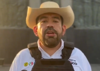 Candidato cumplirá campaña portando chaleco antibalas