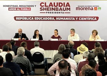 “Frente a las ocurrencias, nosotros ciencia con conciencia”: Claudia Sheinbaum