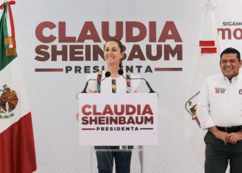 Sheinbaum presenta en Tabasco 7 proyectos en caso de ganar elecciones