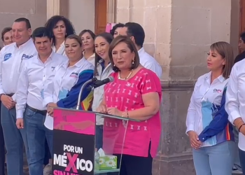 Elecciones presidenciales podrían anularse si AMLO continúa interfiriendo, advierte Xóchitl Gálvez.