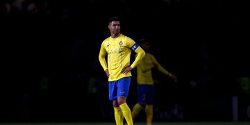 Cristiano Ronaldo padeció una noche individualmente desafortunada en el partido de la vigésima cuarta jornada de la Liga Saudí