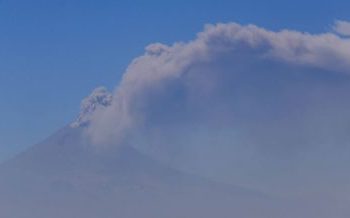 Una vez más, suspendidas las operaciones del Aeropuerto de Puebla por ceniza volcánica
