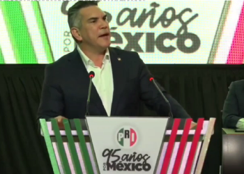 “Morena representa el fracaso y la barbarie”, afirma Alito Moreno en aniversario 95 del PRI