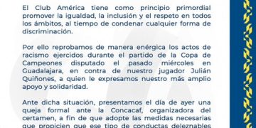 América pone queja ante Concacaf por insultos racistas a Quiñones