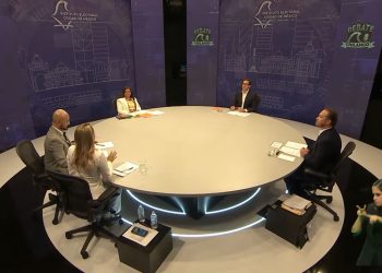 Brugada y Taboada cruzan acusaciones en el debate de la CDMX