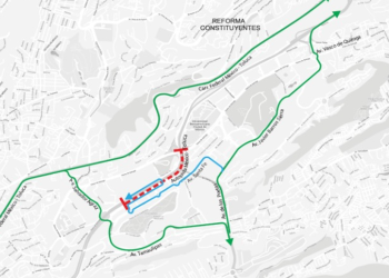 Cerrarán lateral de la México-Toluca por obras del Tren “Insurgente”