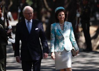 Reyes de Suecia visitan el sur de México para conocer patrimonio