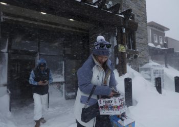 En alerta California por una inusual tormenta de nieve