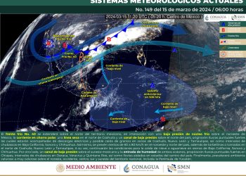 El frente frío 40 se extenderá sobre el norte del país