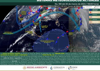 SMN prevé temperaturas máximas de hasta 40 grados en algunos estados