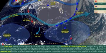 SMN prevé ambiente caluroso y baja probabilidad de lluvia