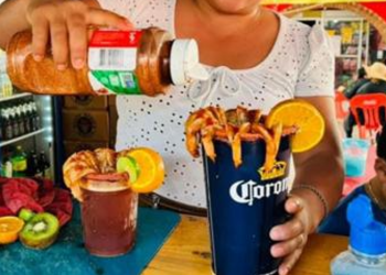 Ofrece morenista de Hidalgo, una michelada a cambio de apoyo en la encuesta