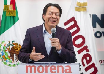 “La gente se organiza sola, no hay acarreados”: Delgado