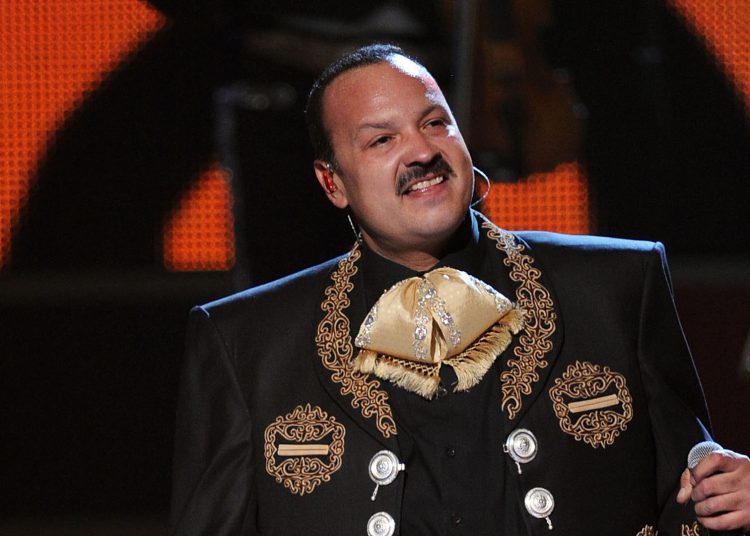 LAS VEGAS, NV - NOVEMBER 10:  Singer Pepe Aguilar performs onstage during the 12th annual Latin GRAMMY Awards at the Mandalay Bay Events Center on November 10, 2011 in Las Vegas, Nevada.  (Photo by Kevin Winter/Getty Images for Latin Recording Academy)