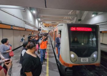 Tras horas de caos, se restablece servicio en L7 del Metro