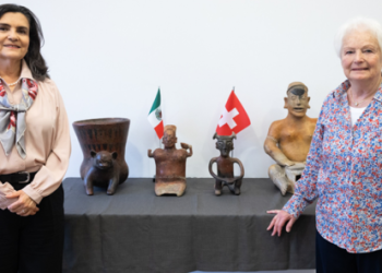Suiza restituye 24 piezas arqueológicas a México
