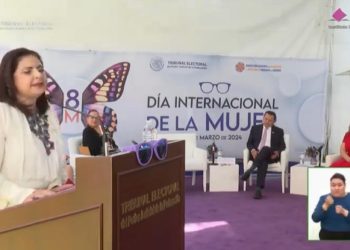 Celebran TEPJF e INE día Internacional de la Mujer y exigen que ningún violentador esté en espacios de poder