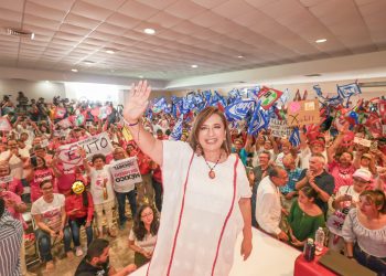 “Se necesita un Pemex moderno, que genere riqueza a todos los mexicanos”, afirmó Gálvez en Campeche