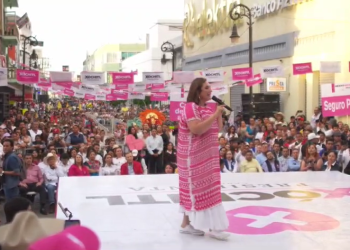 Xóchitl Gálvez prometió en Hidalgo, su tierra natal acabar con el huachicol