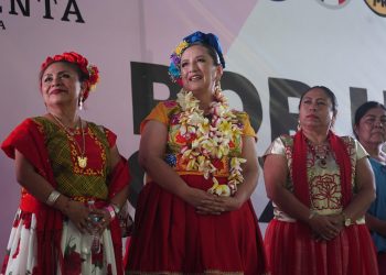 Xóchitl Gálvez se comprometió a regresar paz y seguridad al Istmo de Tehuantepec