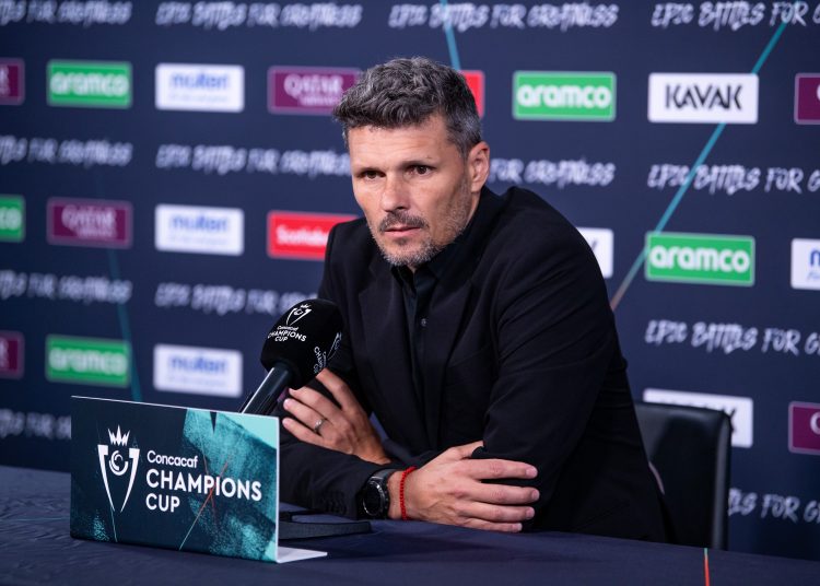 Fernando Ortiz head coach of Monterrey during the quarterfinals first  leg match between Inter Miami and Monterrey as part of the CONCACAF Champions Cup 2024, at Chase Stadium on April 03, 2024 in Fort Lauderdale, Miami, Florida, United States.