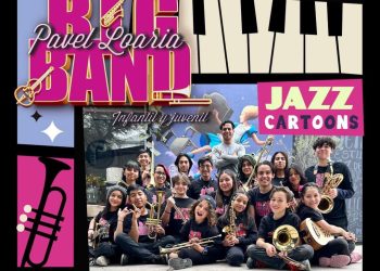 “Jazz Cartoons” con la Big Band infantil y juvenil de Pavel Loaria el próximo 21 de abril