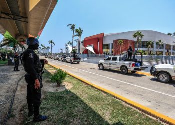 Convención Bancaria reúne a los candidatos en medio de un operativo de seguridad