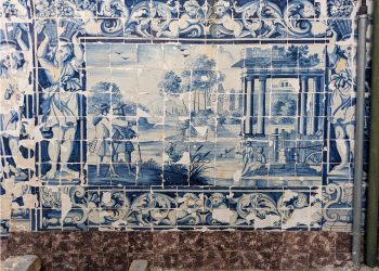 INAH conserva y restaura paneles de azulejos de embajada mexicana en Portugal