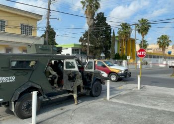 Evacua Ejército escuela de Reynosa a causa de una granada