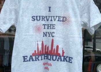 Nueva York toma con humor el inusual sismo, “Sobreviví al terremoto”
