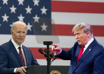 Trump arremete contra la migración; Biden llama a proteger el aborto en las urnas
