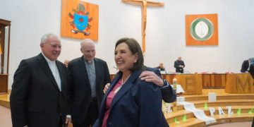 Persigue el gobierno a 60 obispos y sacerdotes por opiniones críticas, señala Xóchitl Gálvez