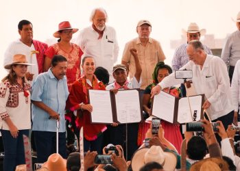 Sheinbaum y campesinos firman acuerdo para garantizar la soberanía alimentaria