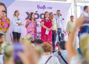En Chiapas hay dos gobiernos, el de la delincuencia y el de Rutilio Escandón, advierte Xóchitl Gálvez