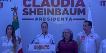 “Debate no cambiará la ventaja que tenemos”: Claudia Sheinbaum