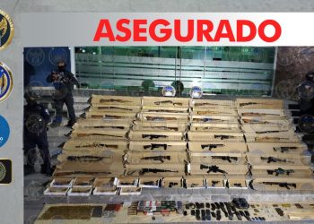 Confiscan arsenal en San Felipe, Guanajuato