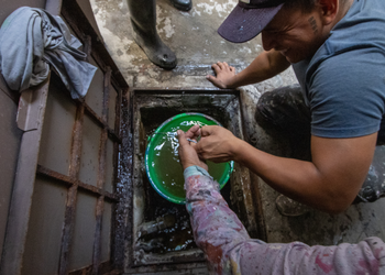 Vecinos de Benito Juárez dan a conocer resultados del análisis del agua contaminada