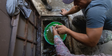 Vecinos de Benito Juárez dan a conocer resultados del análisis del agua contaminada