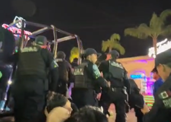 Reportan supuestas detonaciones de arma de fuego en la Feria de San Marcos